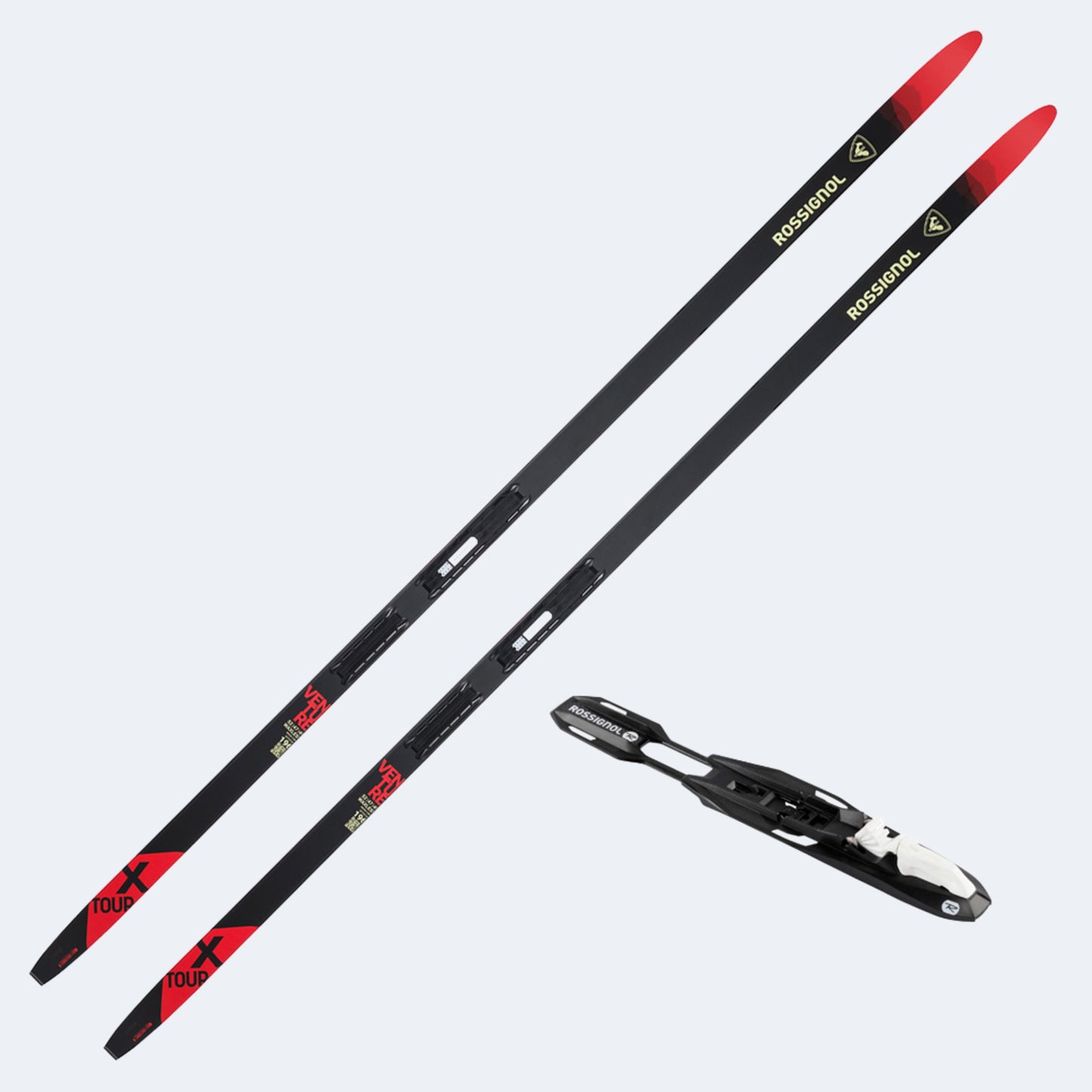 2025 Rossignol X-Tour Venture Waxless Skis w/ Control Step-In Bindings