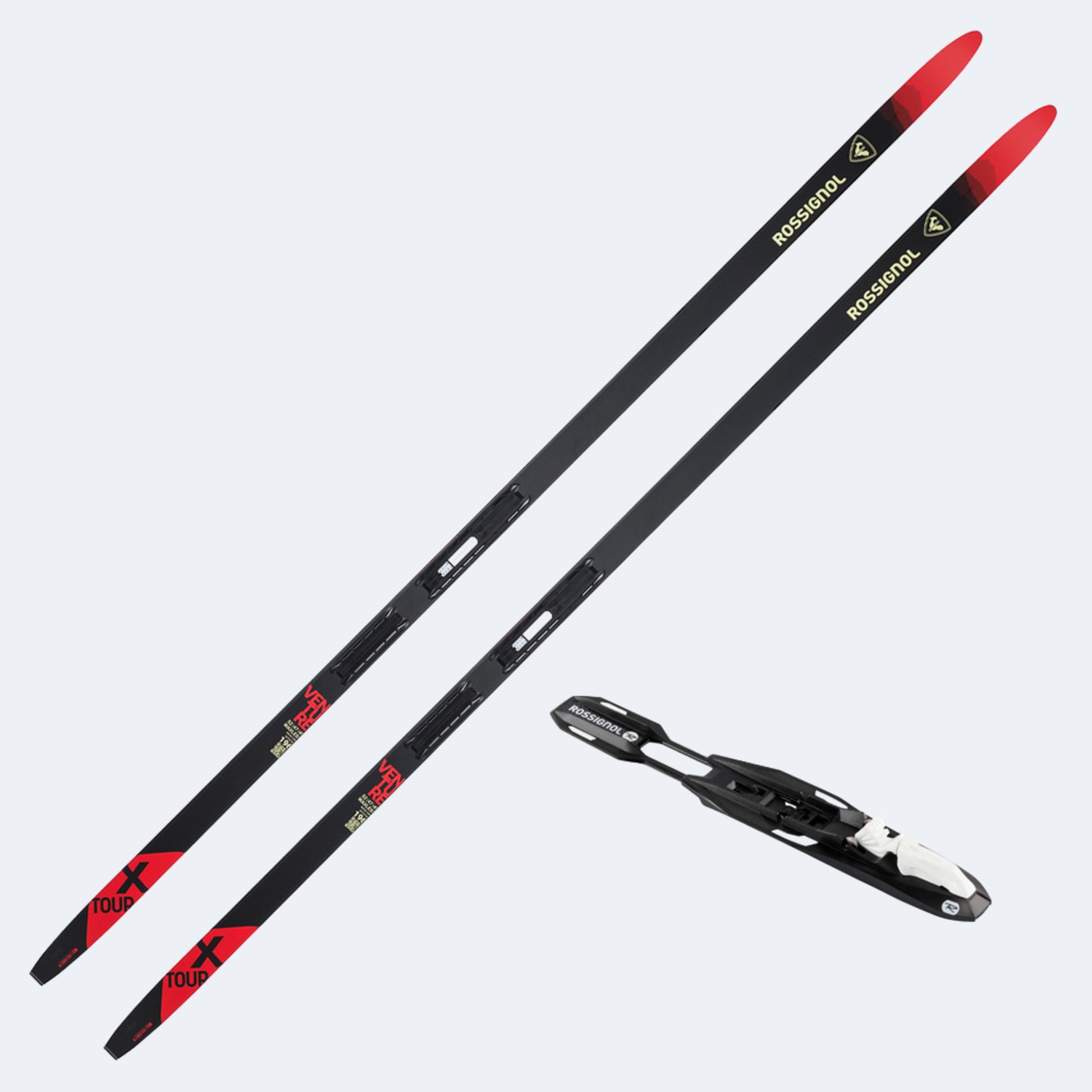 2025 Rossignol X-Tour Venture Waxless Skis w/ Control Step-In Bindings