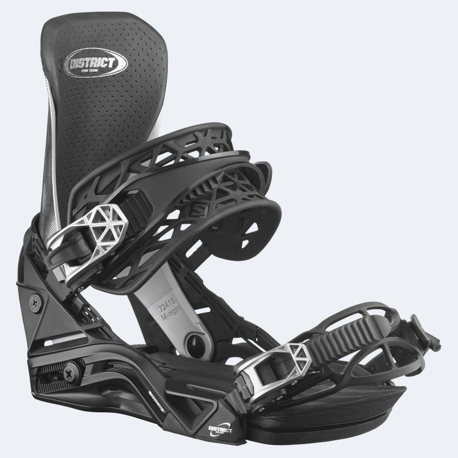 2025 Salomon District Pro Team Snowboard Bindings