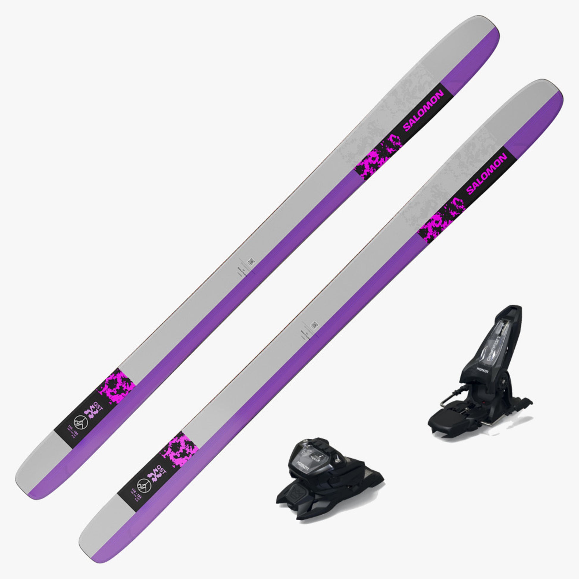 2025 Salomon QST X Skis with Marker Griffon 13 ID Bindings