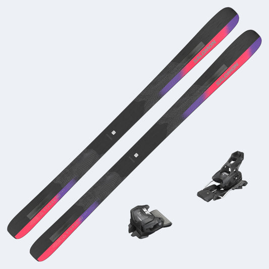 2025 Salomon Stance 102 Skis with Tyrolia Attack 14 GW Bindings