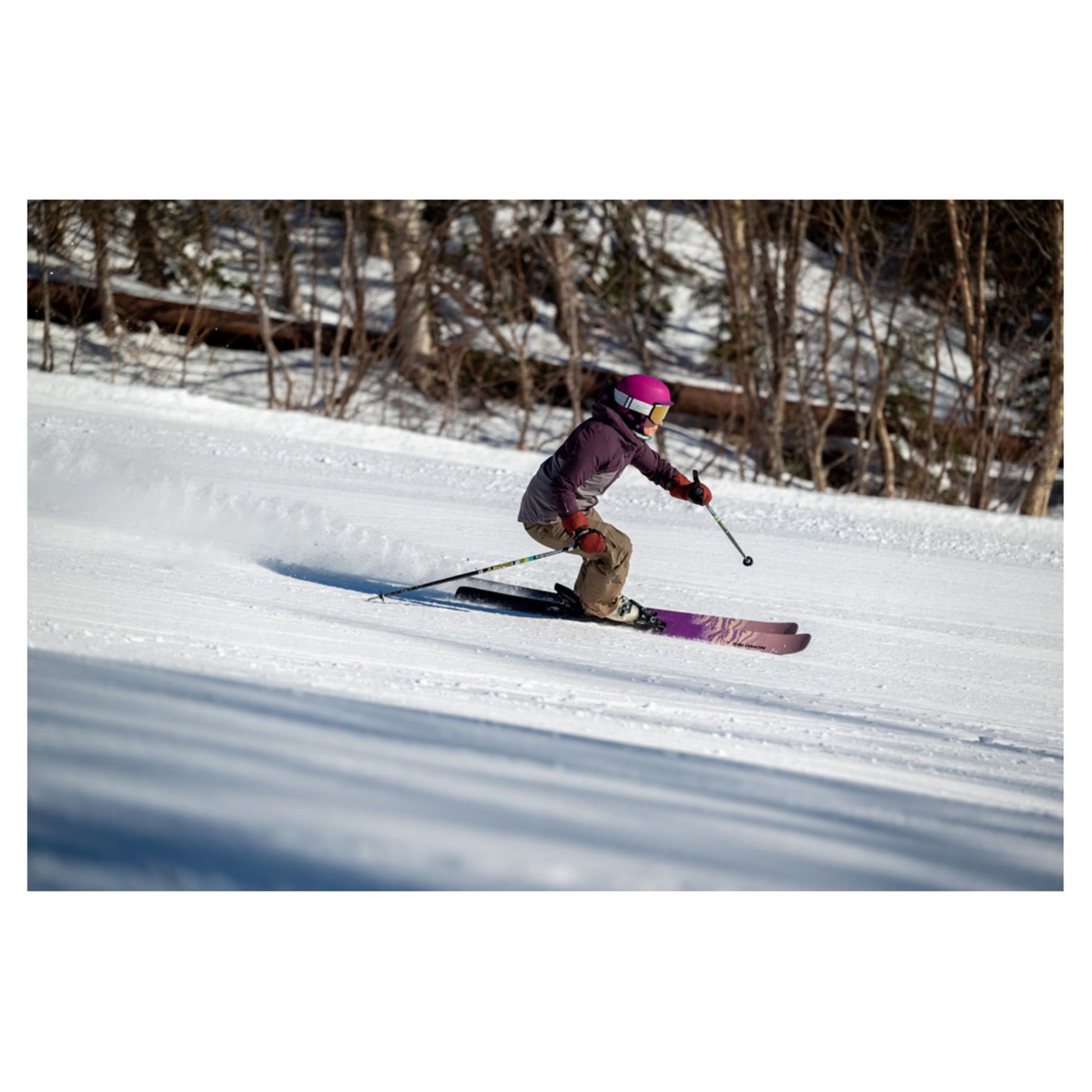 2025 Salomon Women's Stance 94 Skis with Marker Squire 11 Bindings