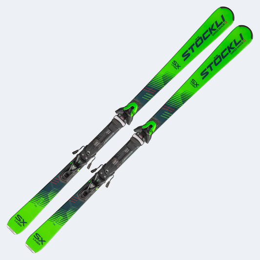 2026 Stockli Laser SX Skis w/ SRT 12 Bindings