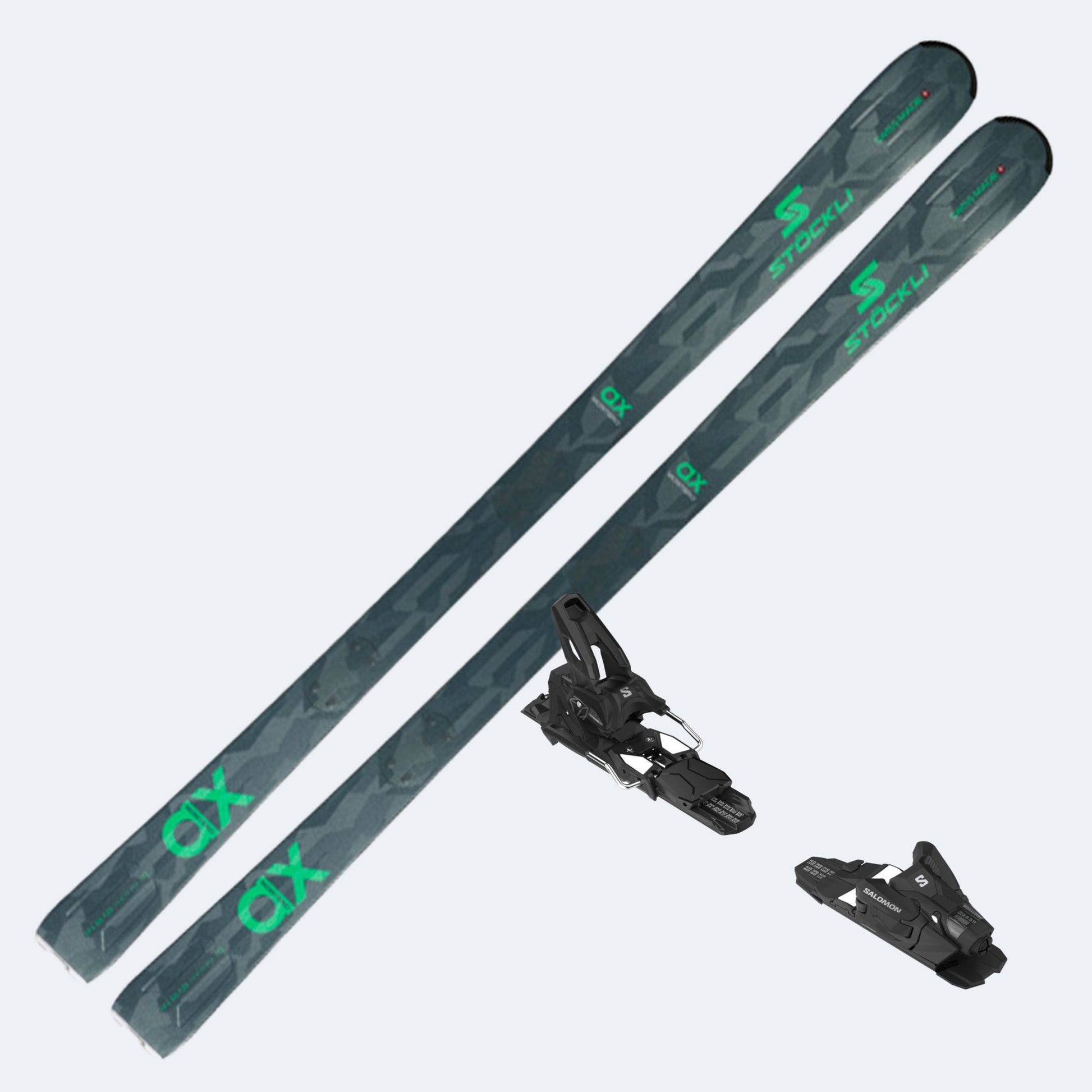 2026 Stockli Montero AX Demo Skis W/ Strive 13 Demo Bindings