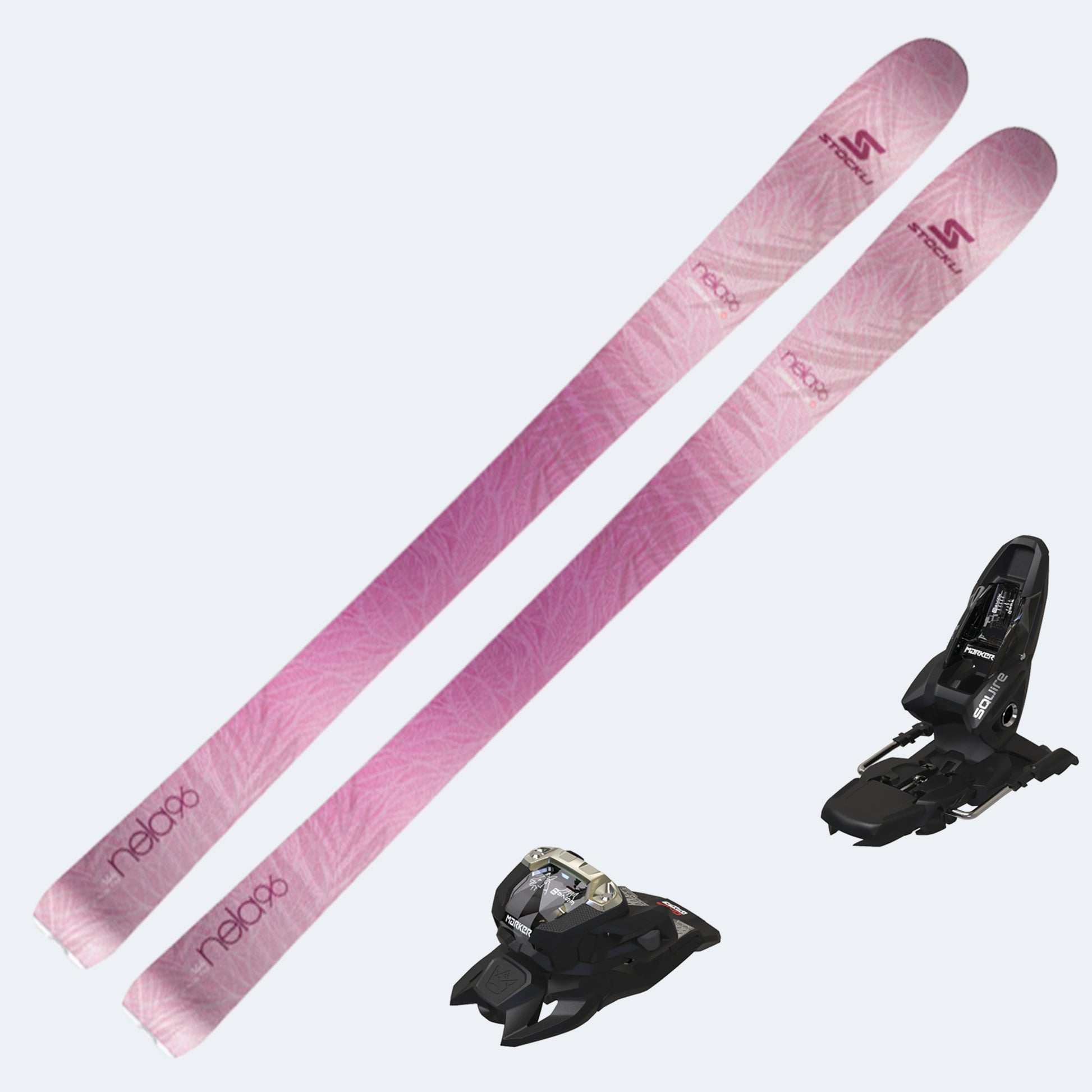 2026 Stockli Nela 96 Women's Skis with Marker Squire 11 Bindings