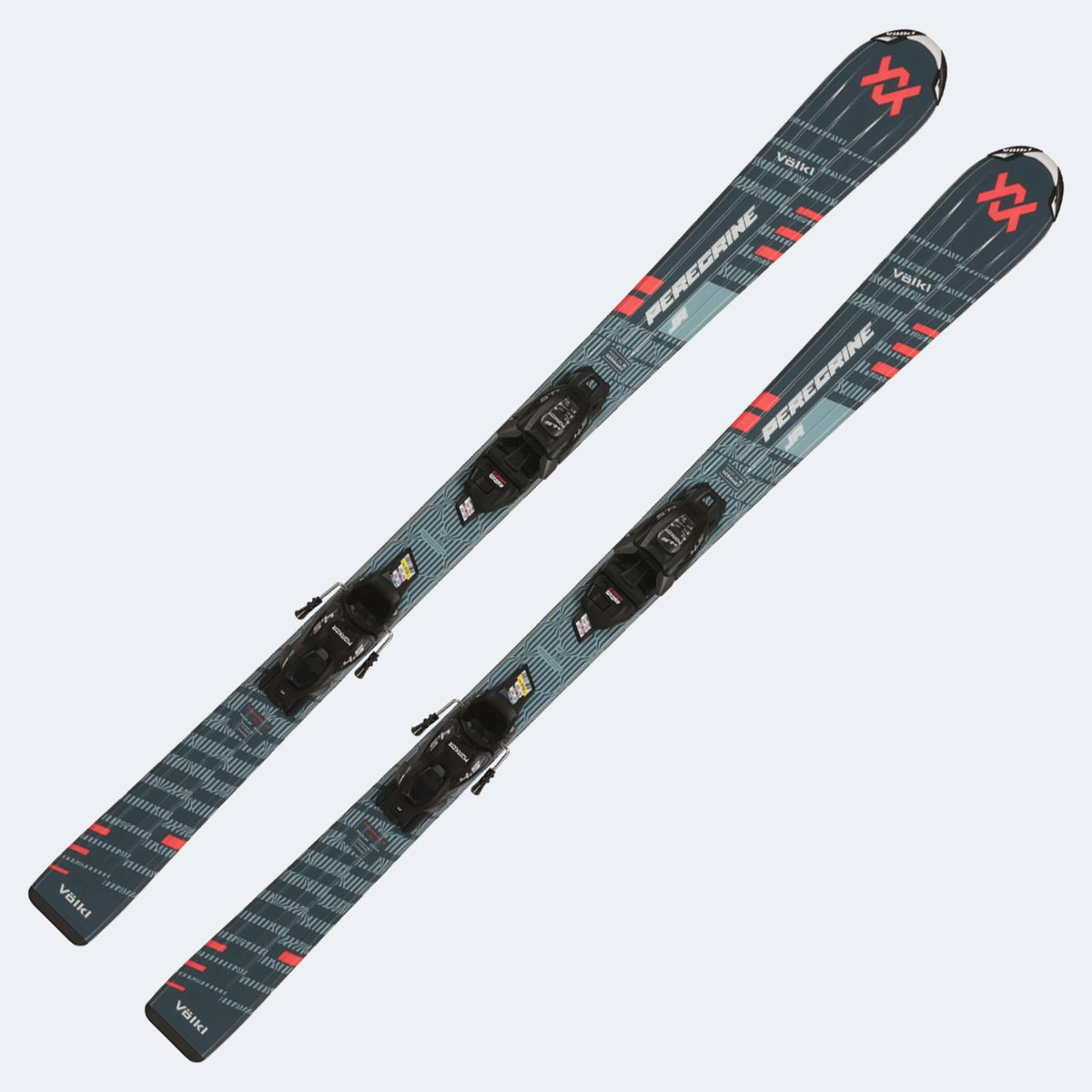 2025 Volkl Peregrine Jr Skis W/ Vmotion 4.5 Jr Bindings