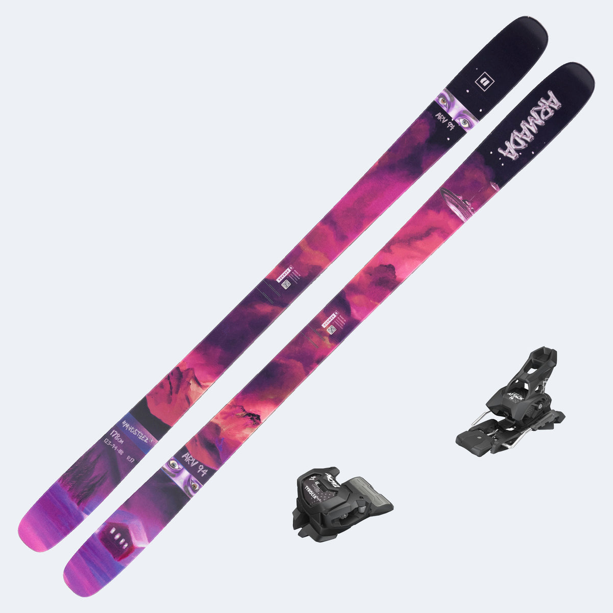 2026 Armada ARV 94 Skis with Tyrolia Attack 14 GW Bindings