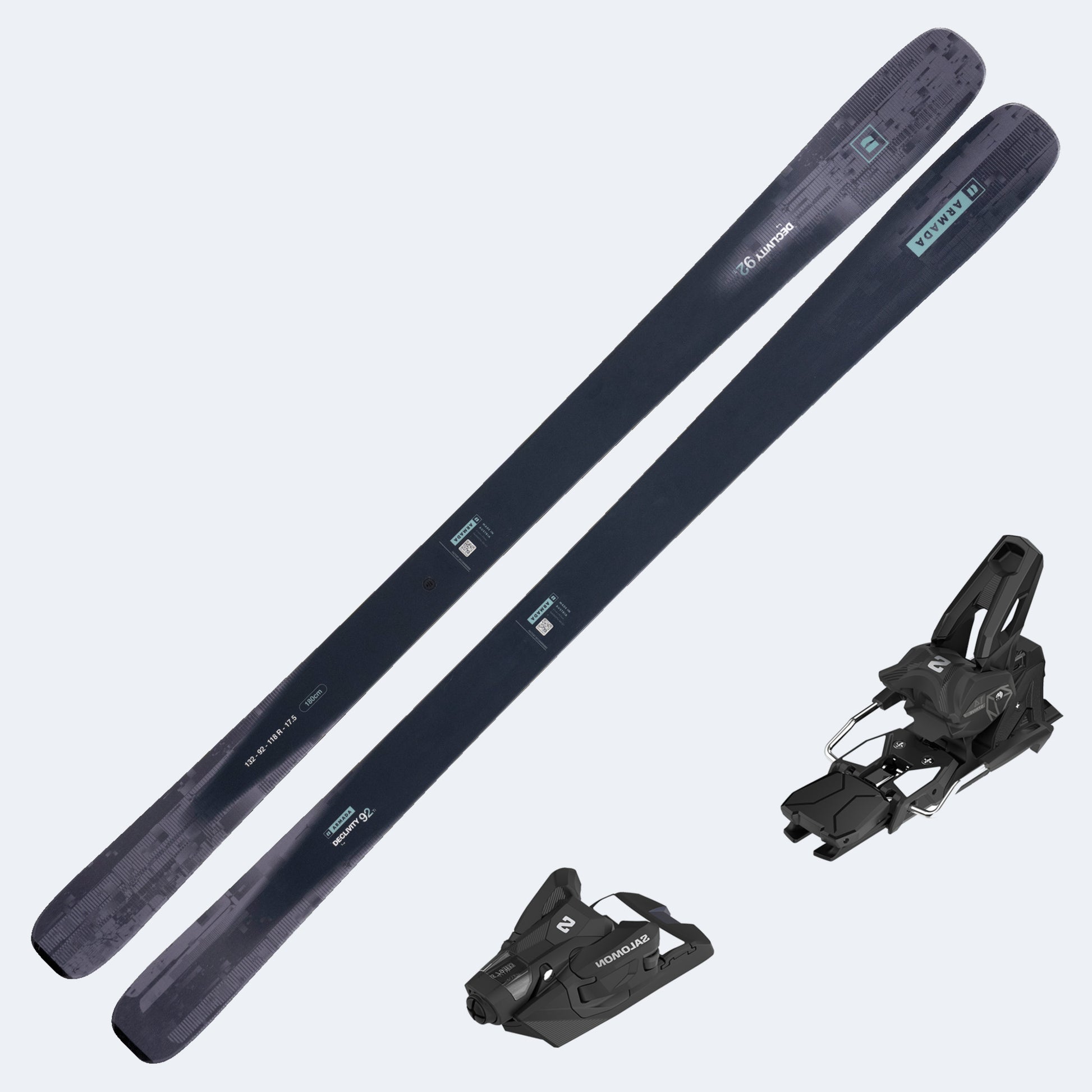 2026 Armada Declivity 92 Ti Skis with Salomon Strive 14 GW Bindings