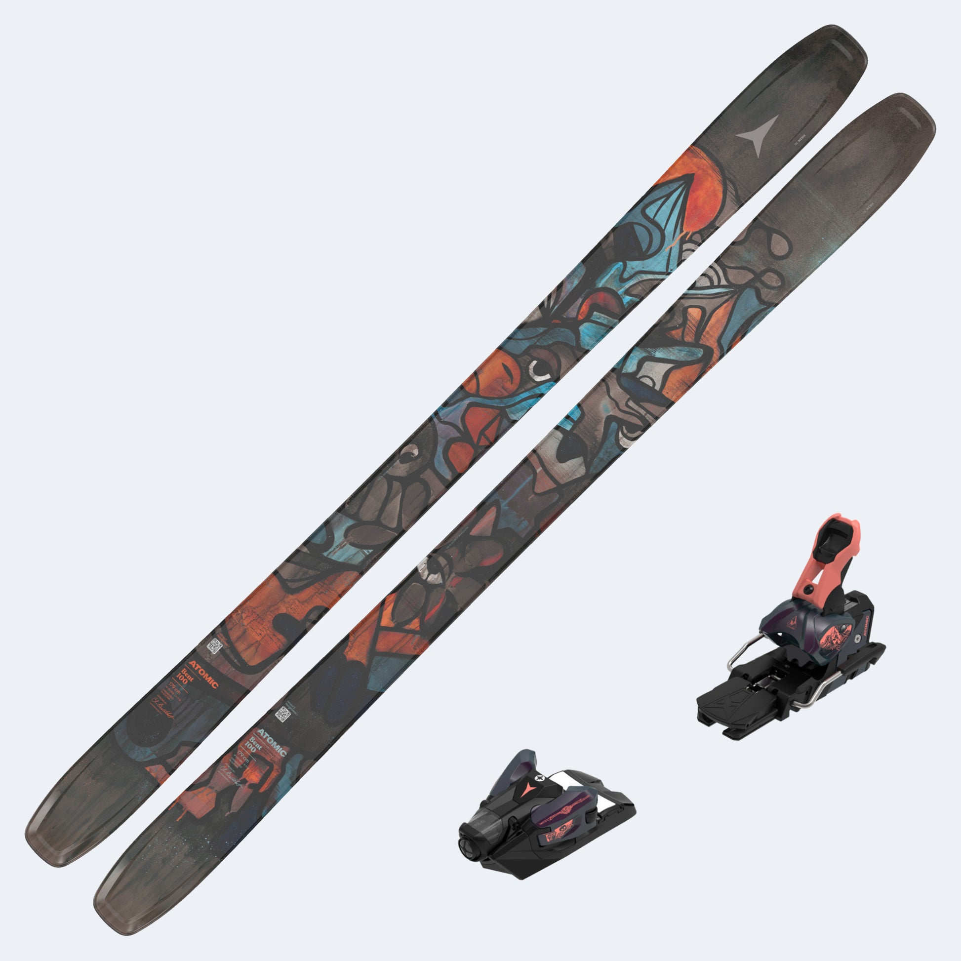 2026 Atomic Bent 100 Skis with Atomic Strive 16 GW Bindings