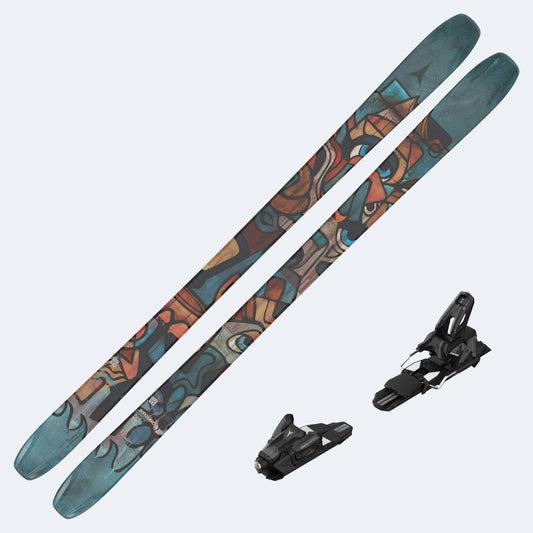 2026 Atomic Bent 90 Demo Skis W/ Strive 13 Demo Bindings