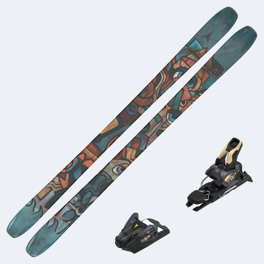 2026 Atomic Bent 90 Skis with Atomic Atomic Strive 12 GW Bindings