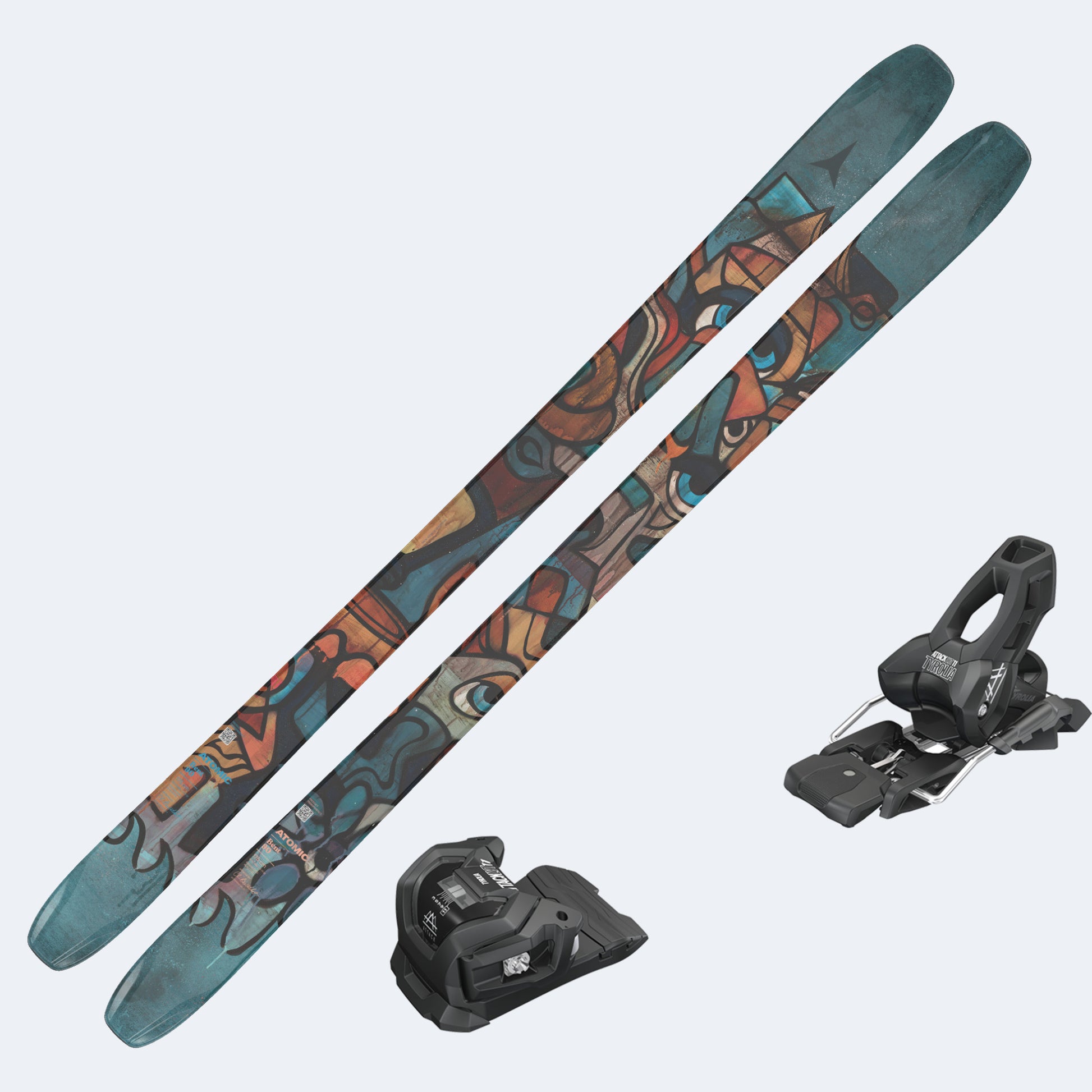 2026 Atomic Bent 90 Skis with Tyrolia Attack LYT 11 GW Bindings