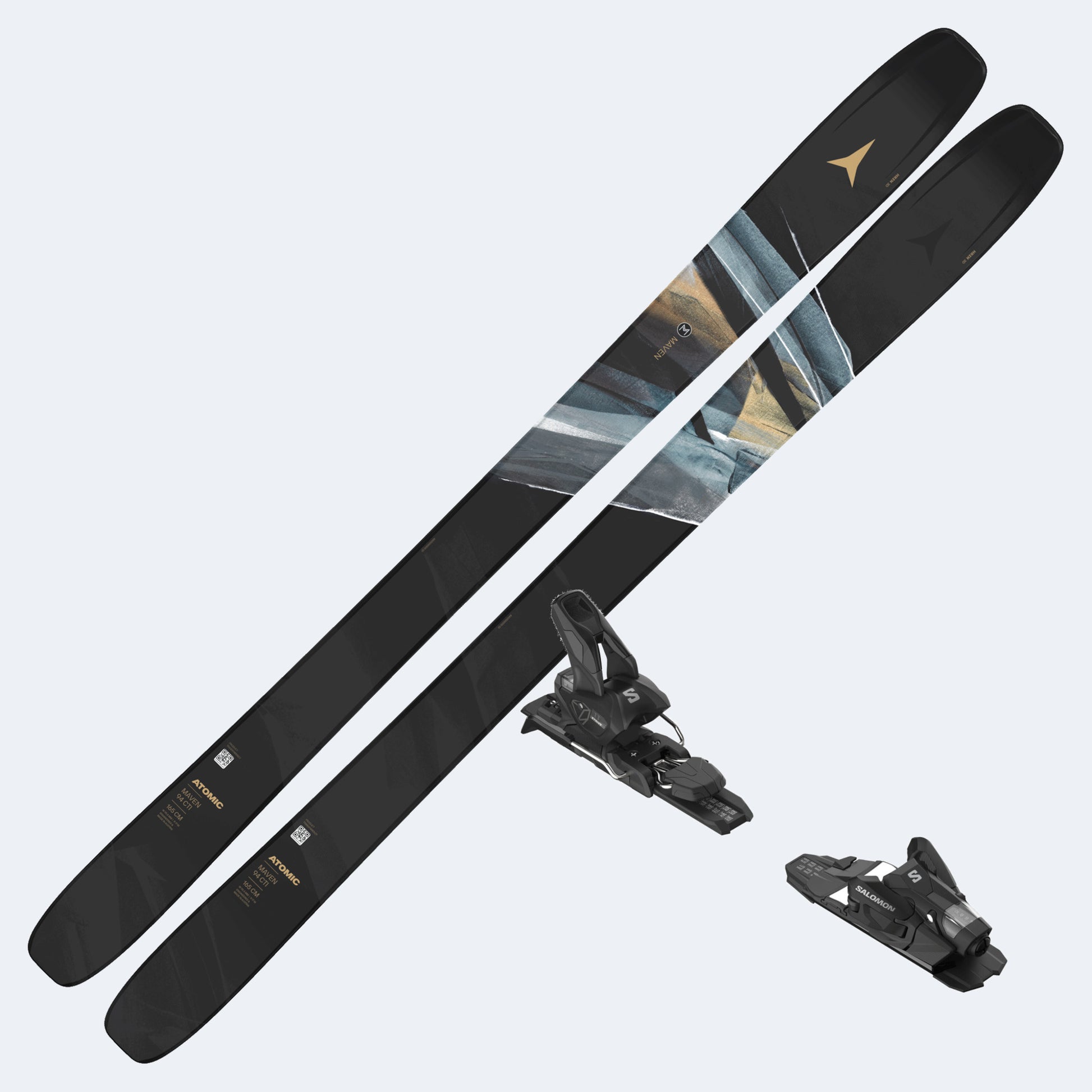 2026 Atomic Maven 94 CTI Women's Demo Skis W/ Strive 11 Demo Bindings