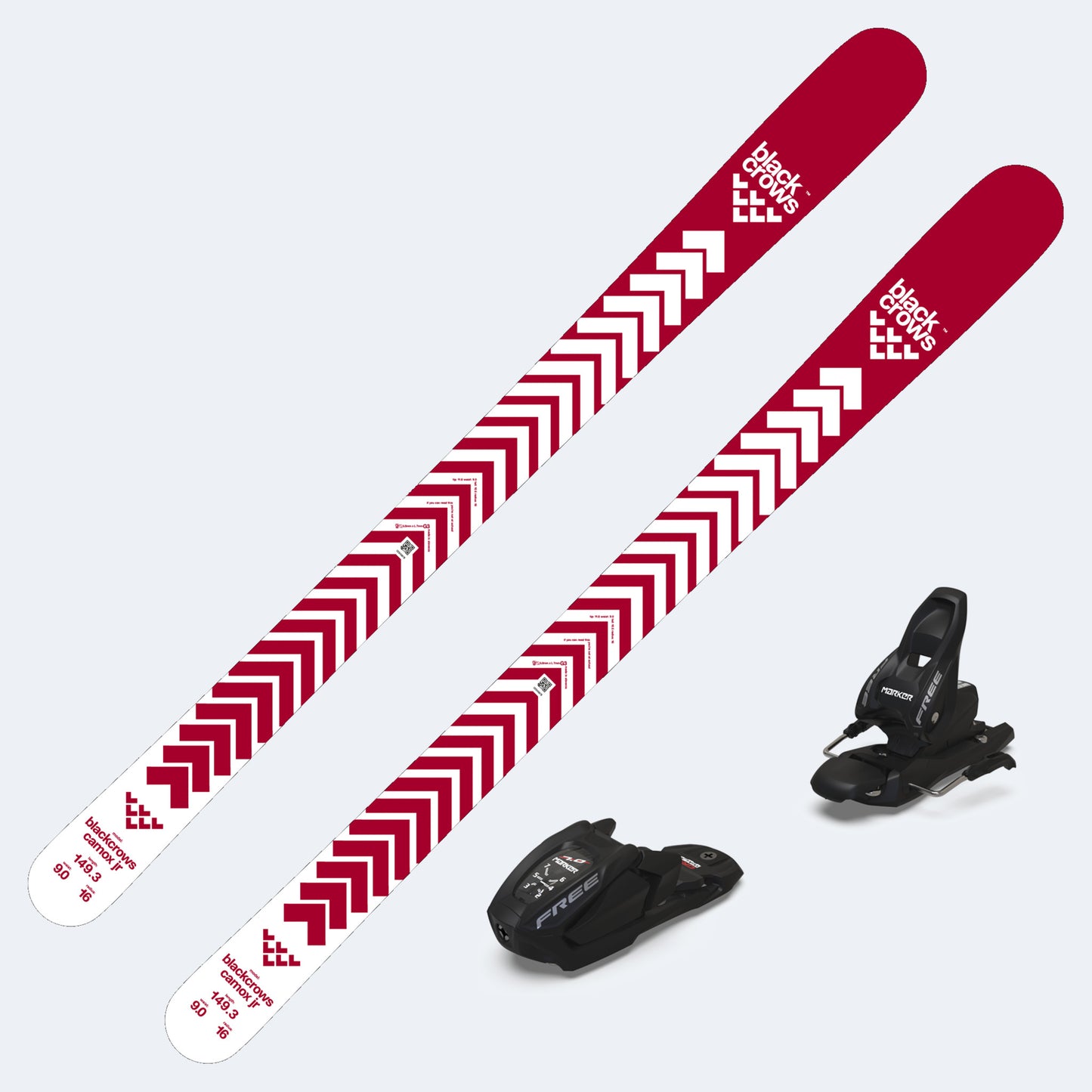 2026 Black Crows Camox Jr Skis with Marker Free 7 GW Bindings