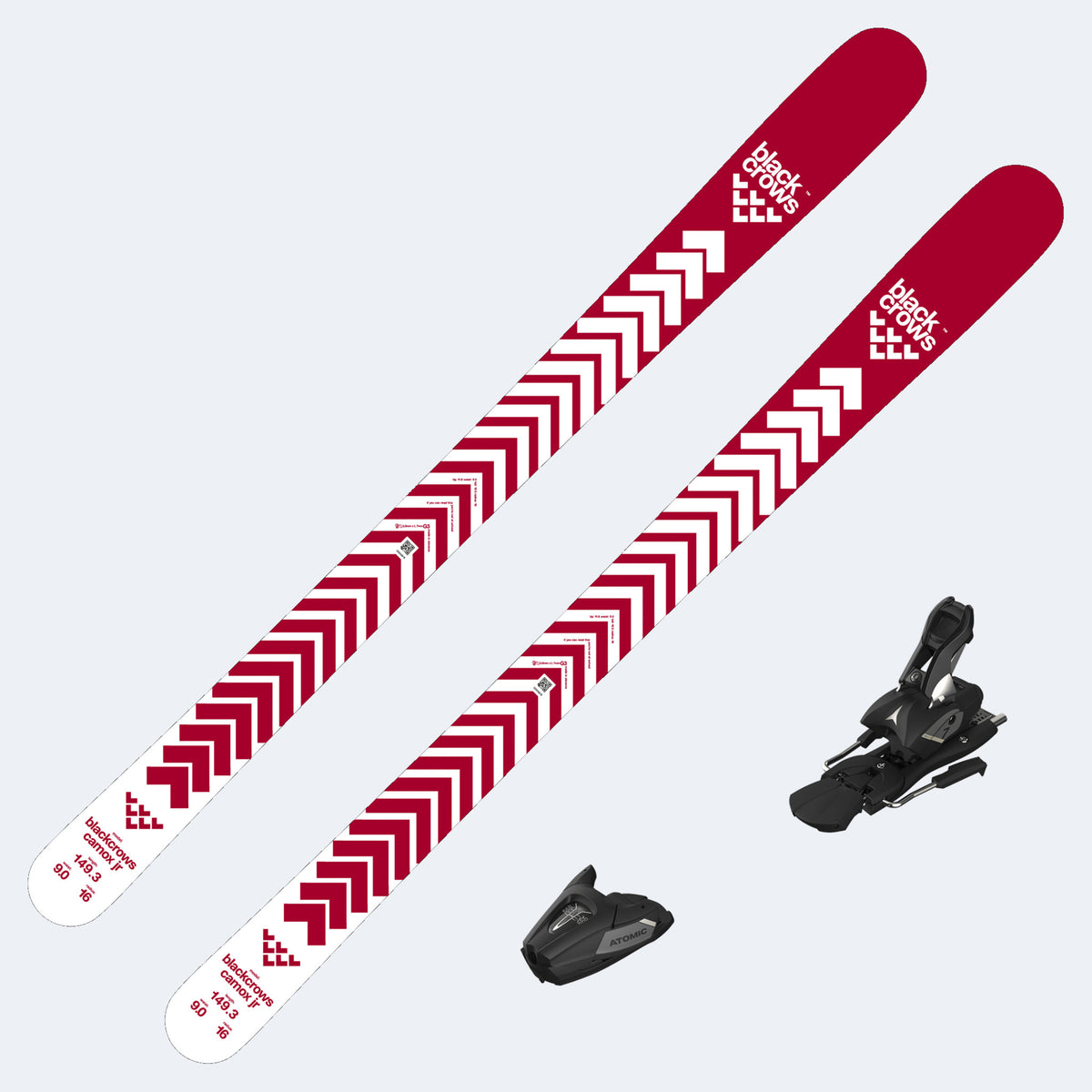 2027 Black Crows Camox Jr Skis with Atomic Colt 7 Bindings
