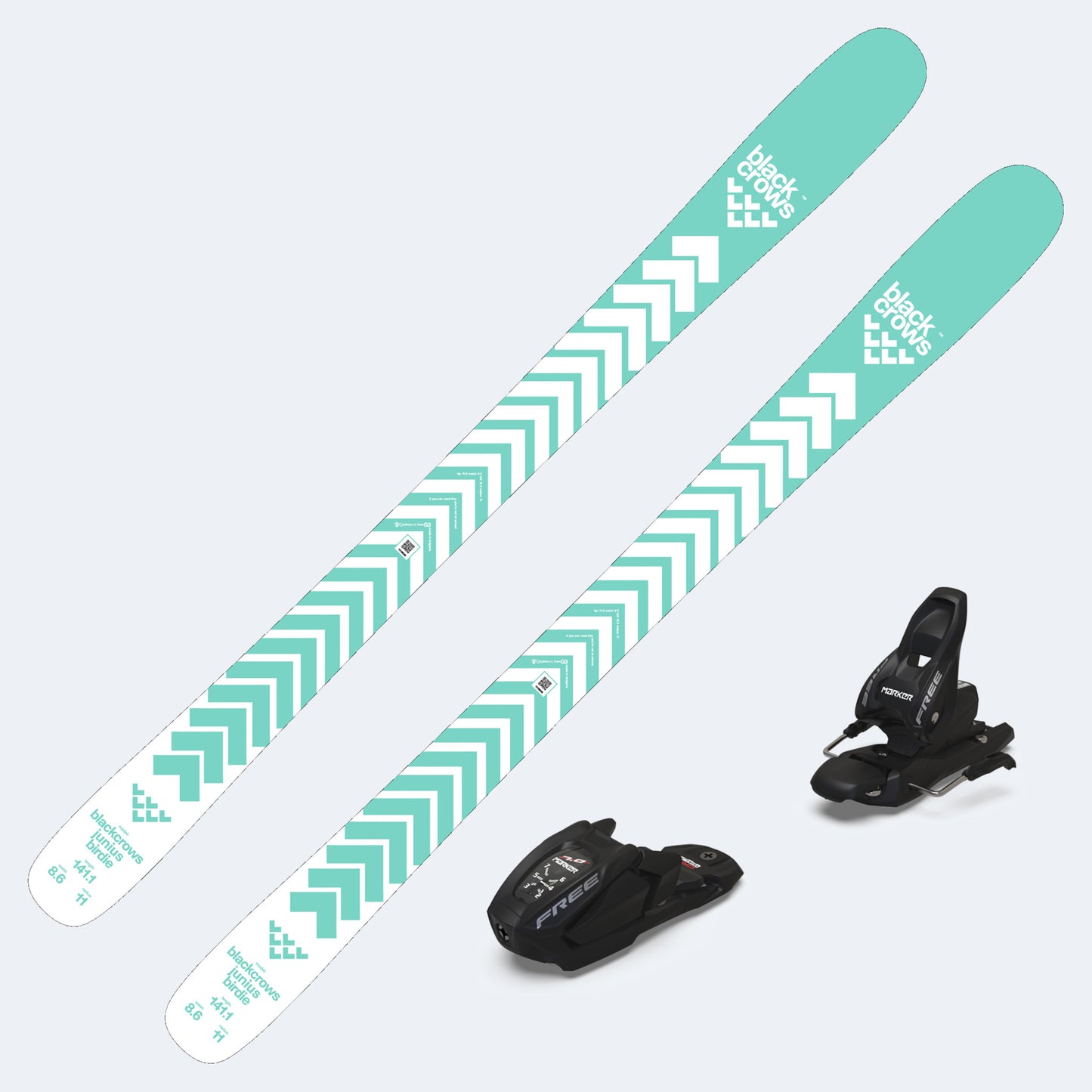 2026 Black Crows Junius Birdie Skis with Marker Free 7 GW Bindings