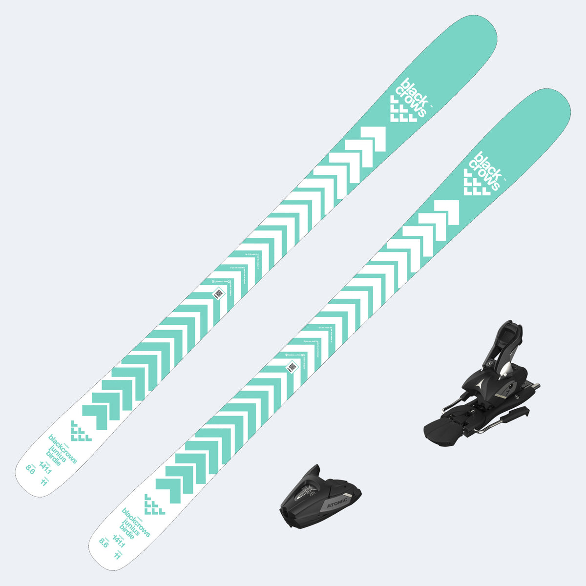 2027 Black Crows Junius Birdie Skis with Atomic Colt 7 Bindings
