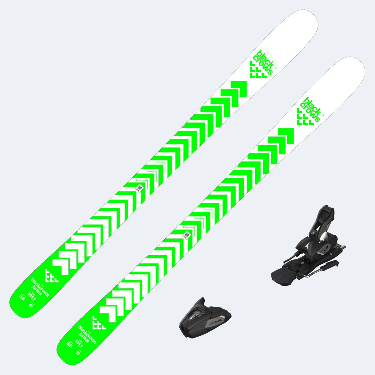 2027 Black Crows Junius Skis with Atomic Colt 7 Bindings