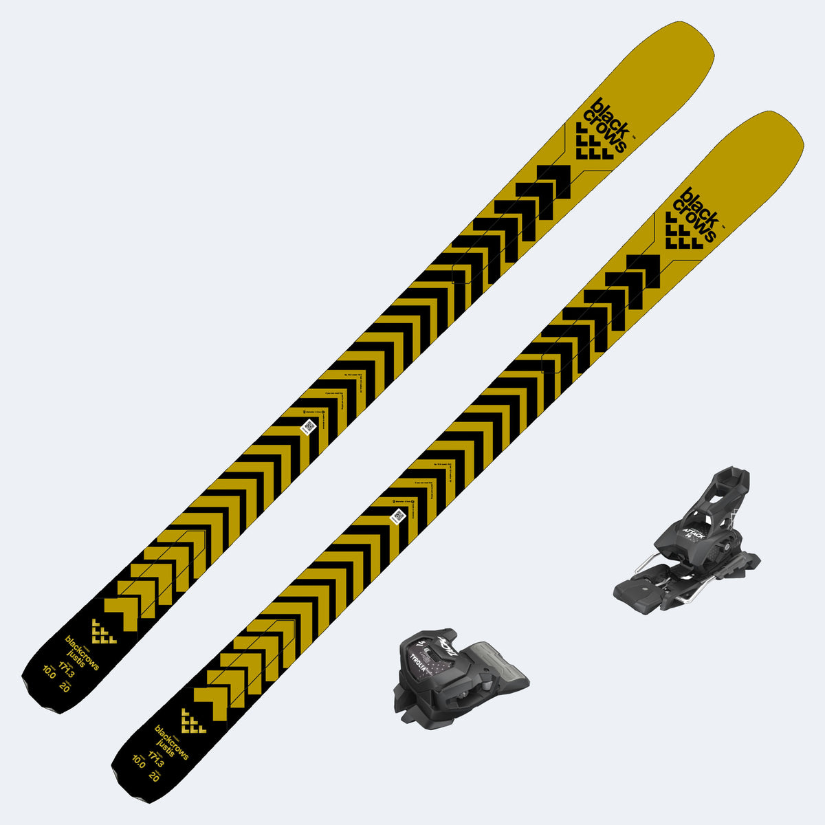 2026 Black Crows Justis Skis with Tyrolia Attack 14 GW Bindings
