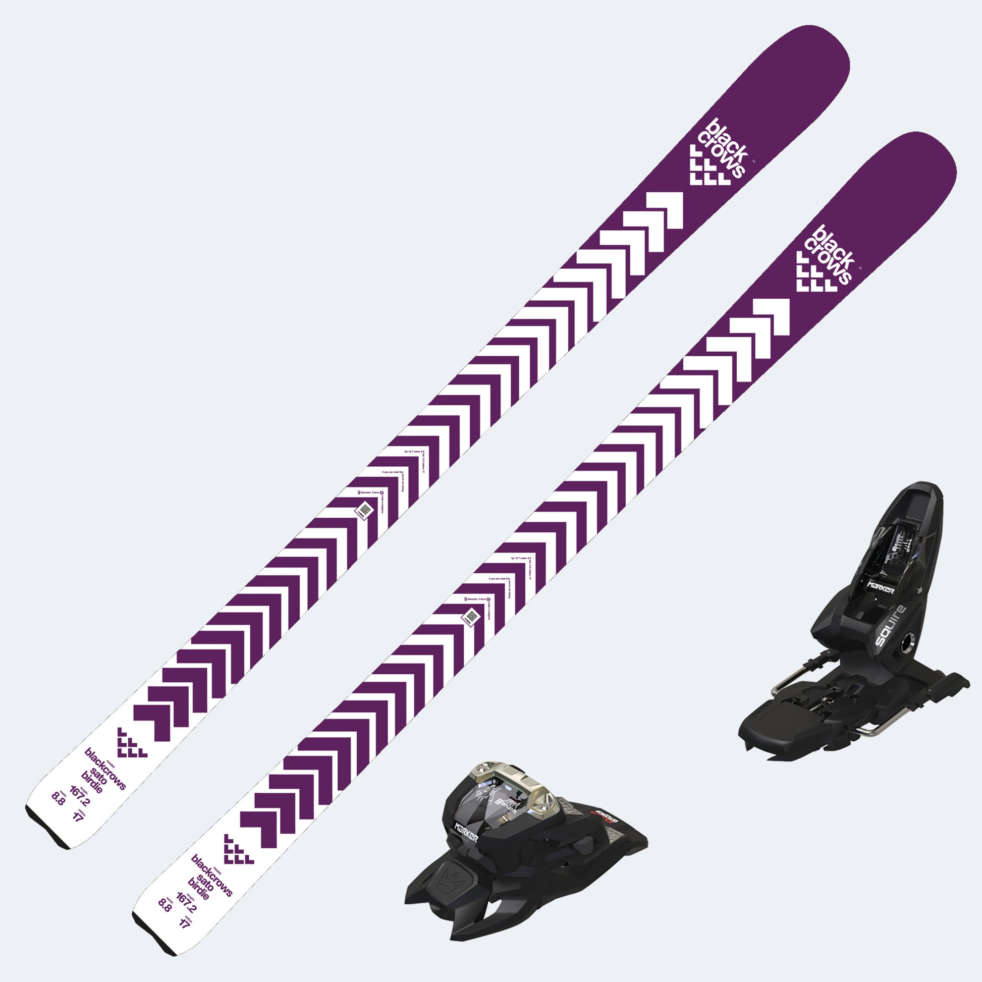 2026 Black Crows Sato Birdie Skis with Marker Squire 11 Bindings