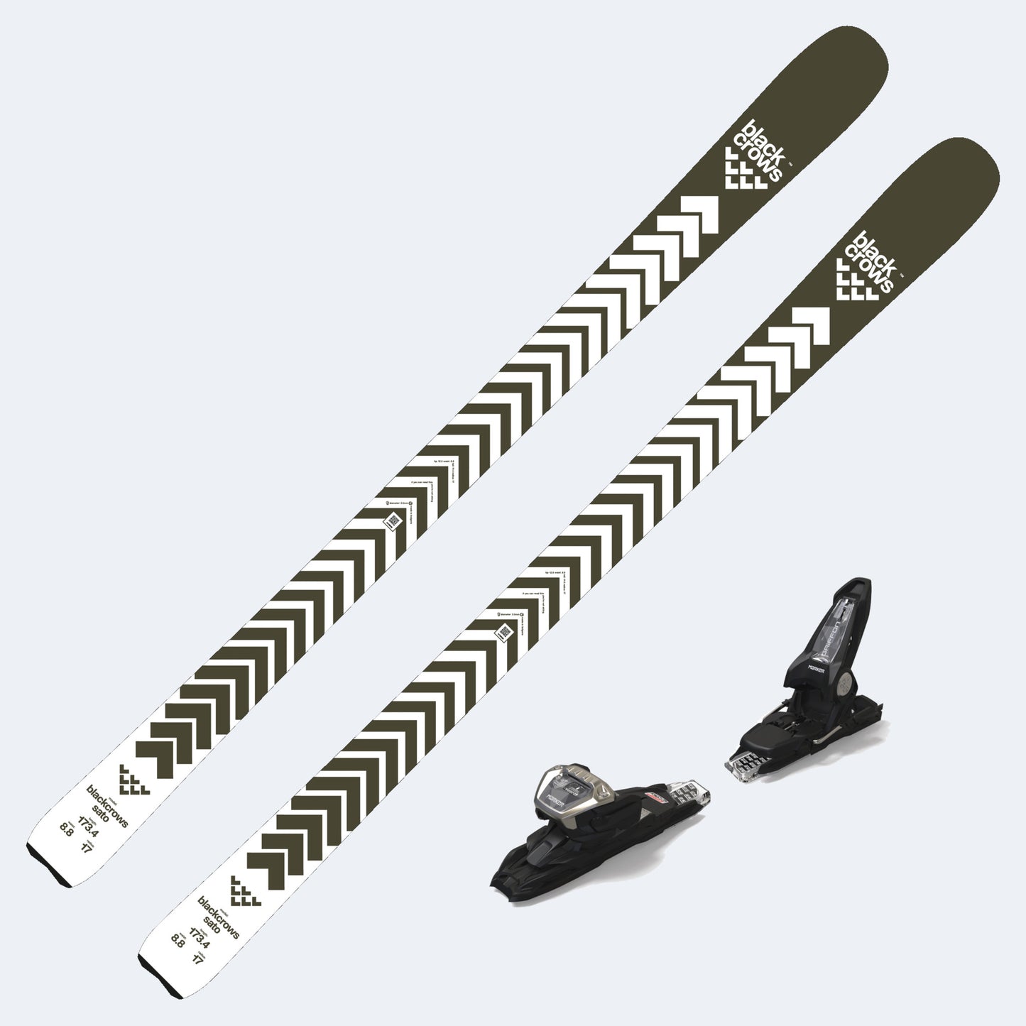 2026 Black Crows Sato Demo Skis W/ Griffon 13 Demo Bindings