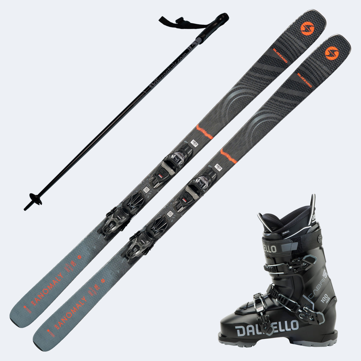 2026 Blizzard Anomaly 84 Skis with Dalbello  Boots and Poles