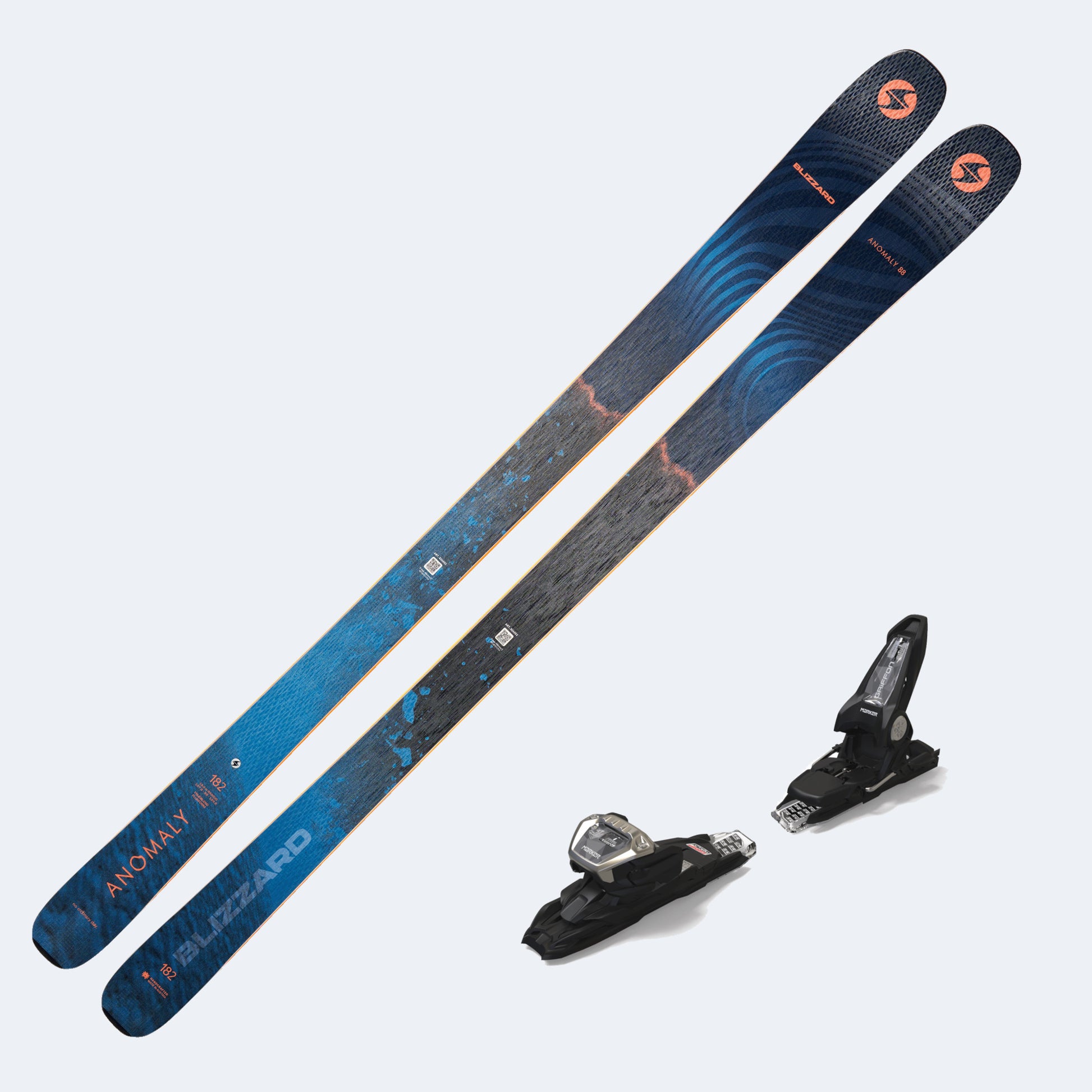 2026 Blizzard Anomaly 88 Demo Skis W/ Griffon 13 Demo Bindings