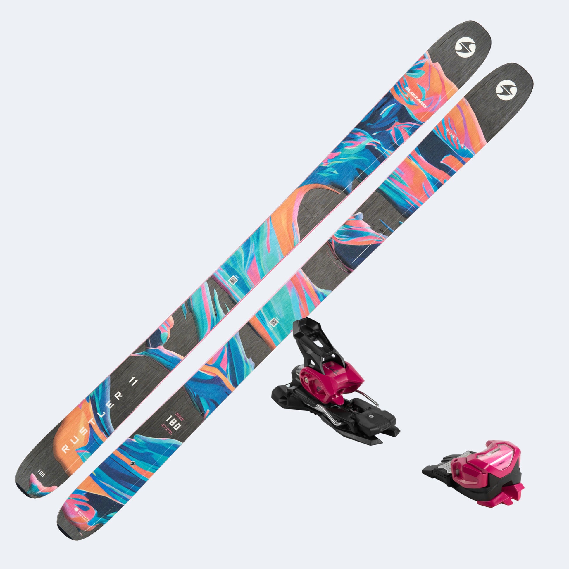 2027 Blizzard Rustler 11 Skis with Tyrolia Attack 14 MN Bindings