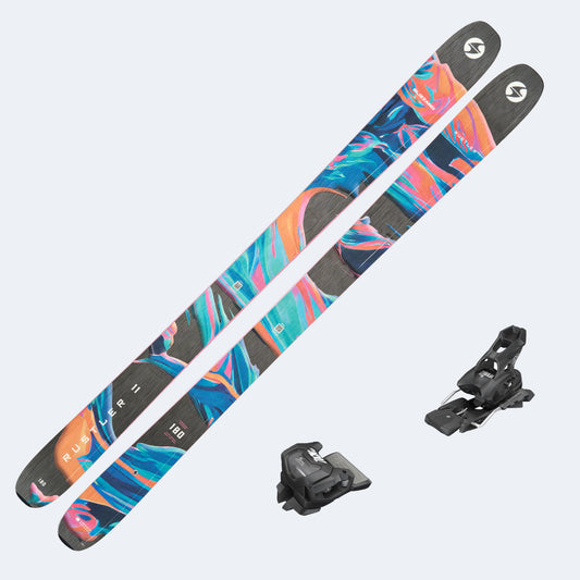 2026 Blizzard Rustler 11 Skis with Tyrolia Attack 14 GW Bindings