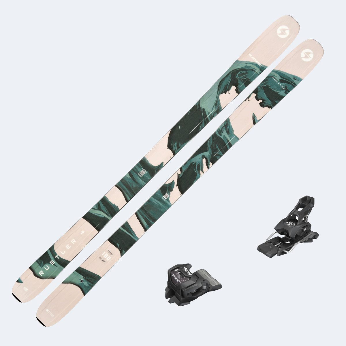 2027 Blizzard Rustler 9 Skis with Tyrolia Attack 14 GW Bindings