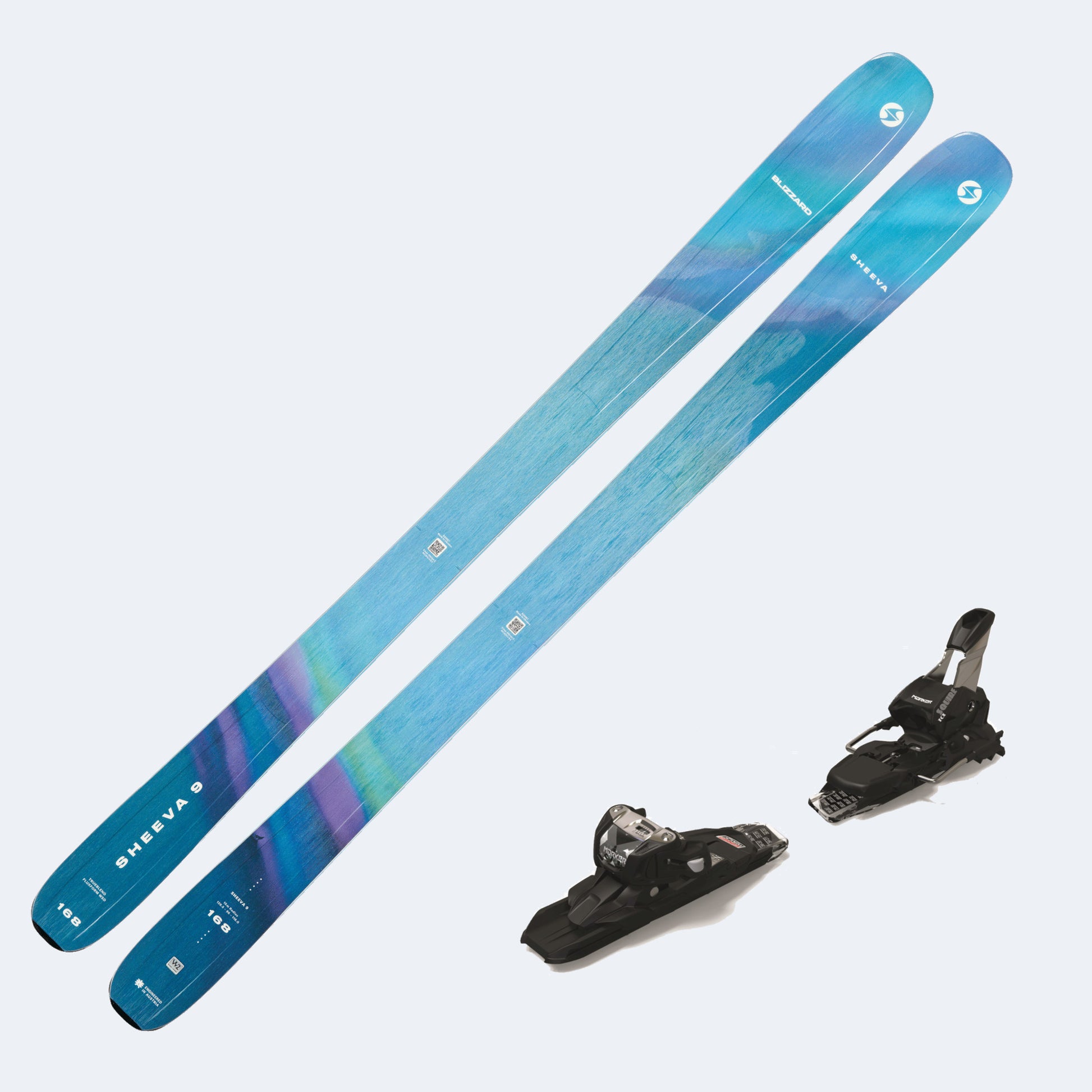 2026 Blizzard Sheeva 9 Demo Skis W/ Squire 11 Demo Bindings