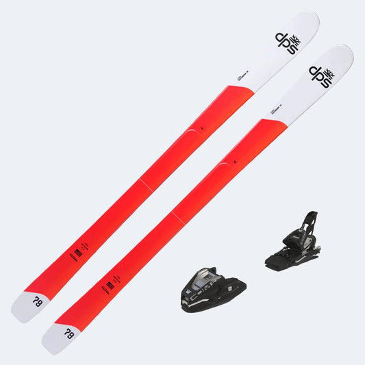 2026 DPS Pisteworks 79 Skis with Marker COMP 12 GW Bindings