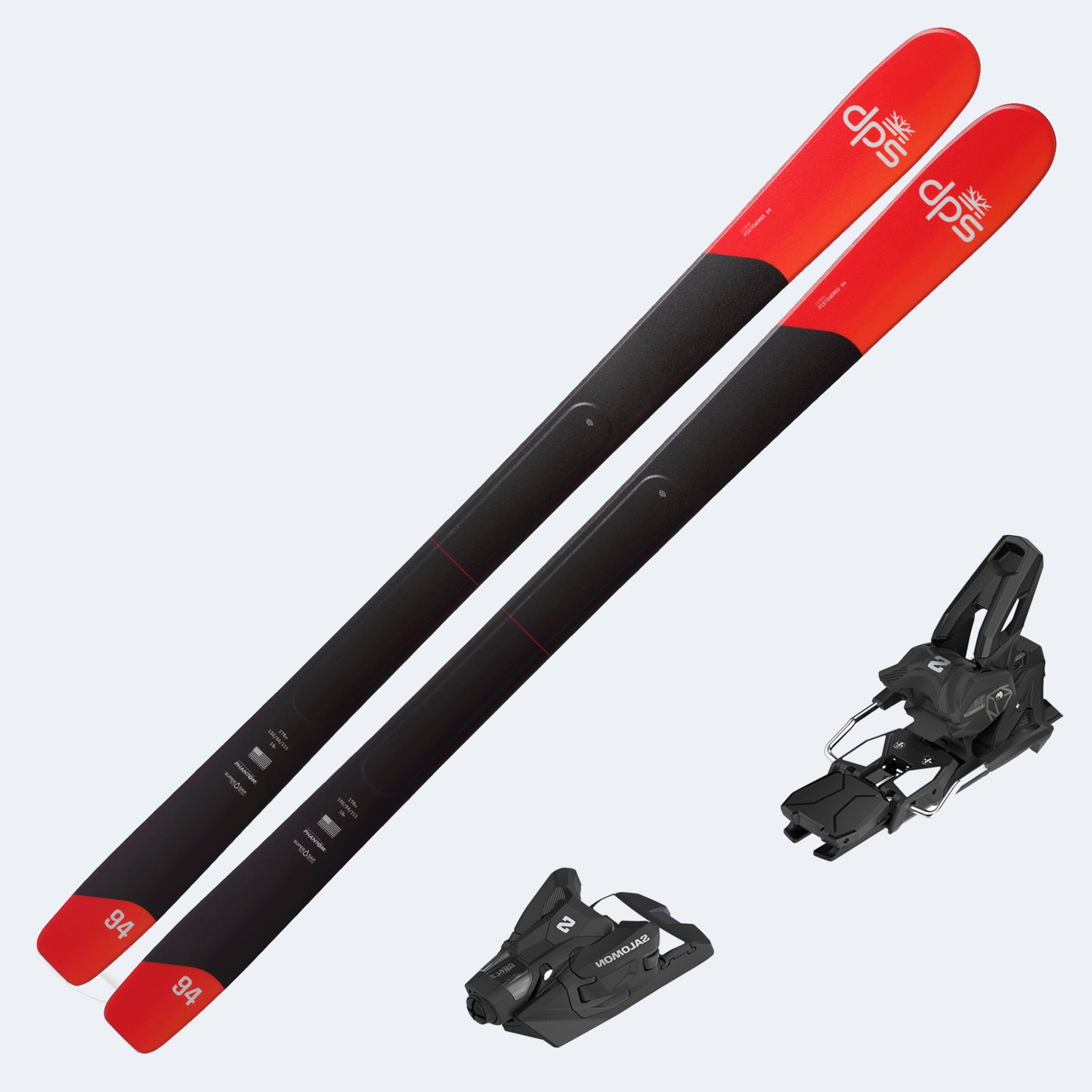2026 DPS Pisteworks 94 Skis with Salomon Strive 14 GW Bindings