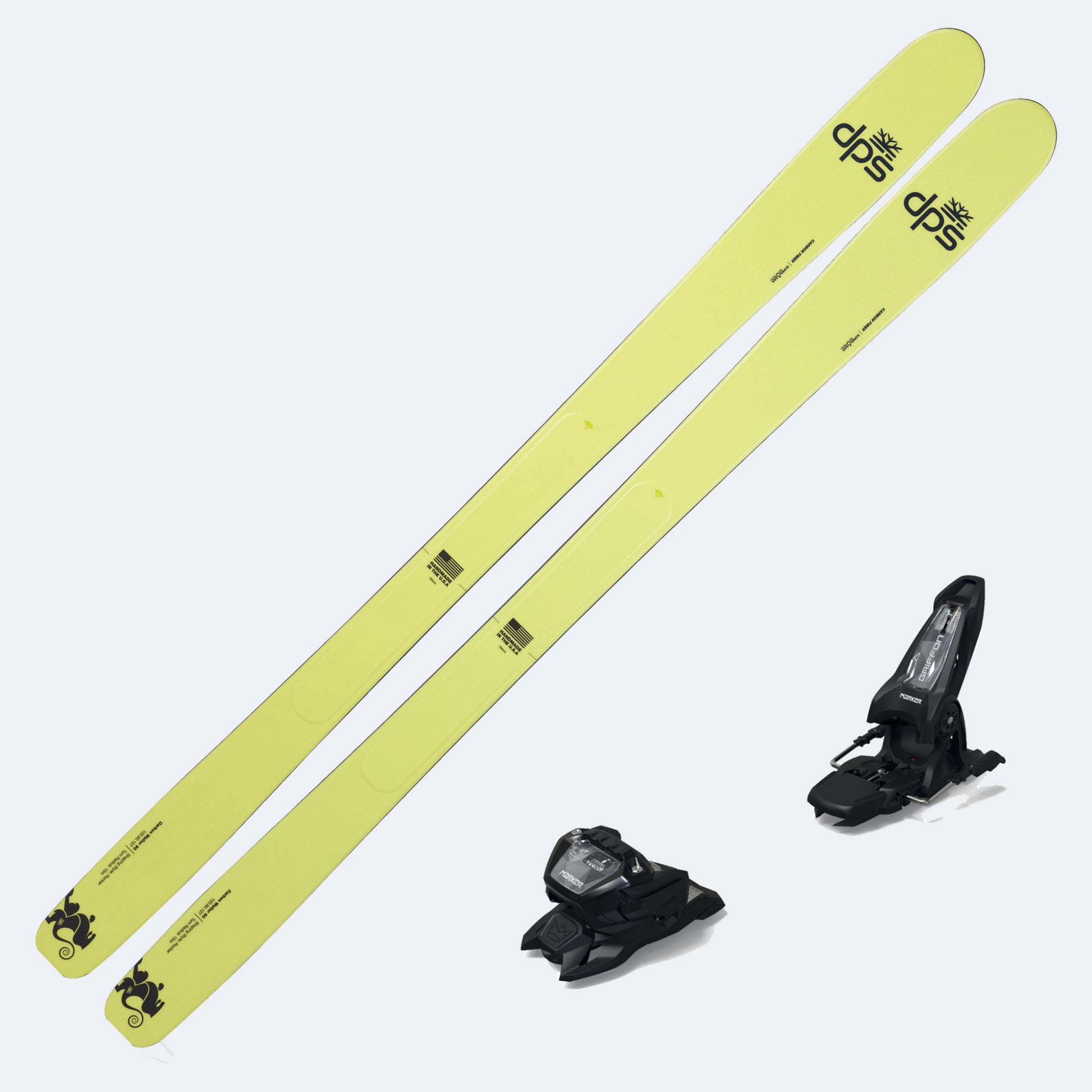 2026 DPS Wailer 90 Skis with Marker Griffon 13 ID Bindings
