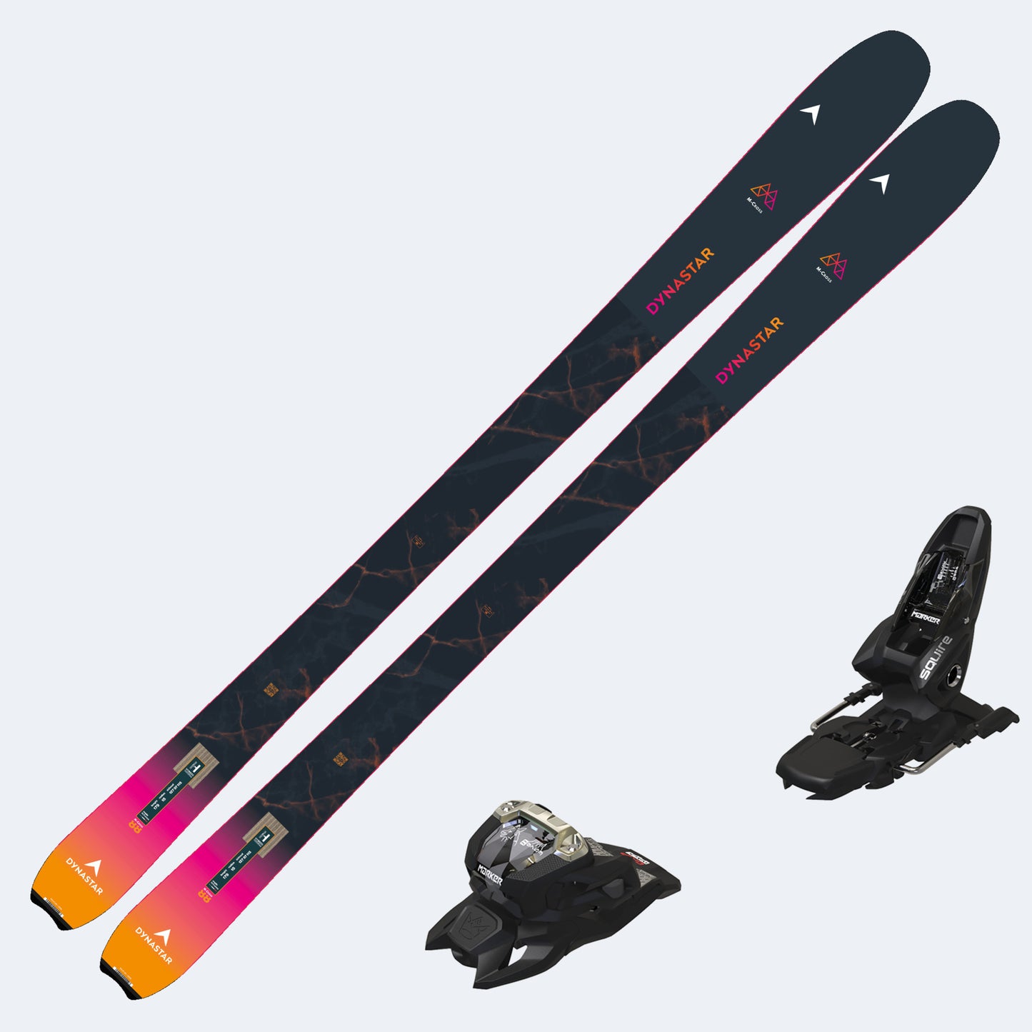 2026 Dynastar M-Cross 88 Open Skis with Marker Squire 11 Bindings