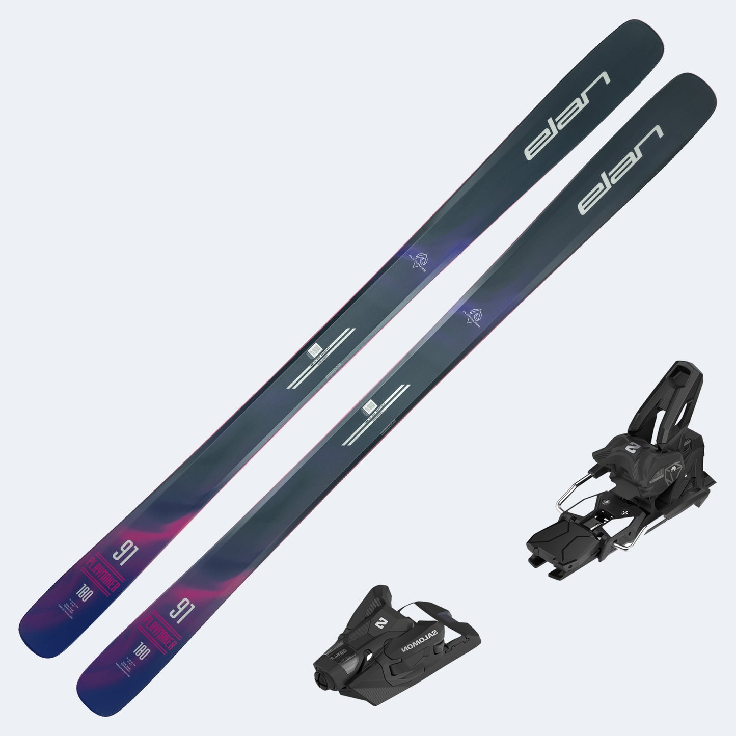 2026 Elan Playmaker 91 Skis with Salomon Strive 14 GW Bindings