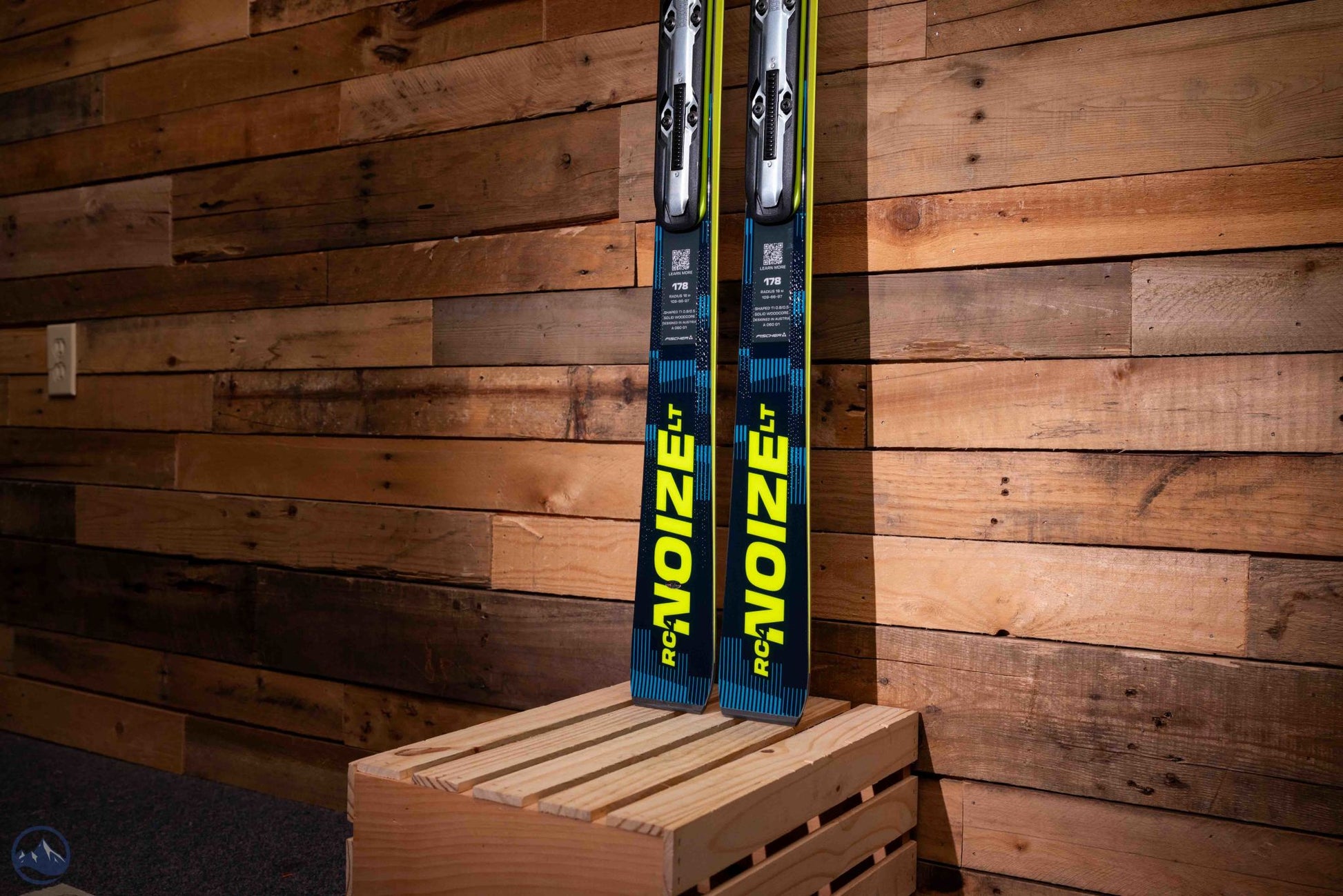 2027 Fischer RC4 NOIZE LT M-Track  Skis w/ RC4 Z12 GW PowerrailBindings