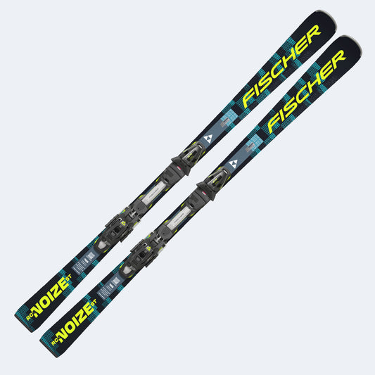 2026 Fischer RC4 NOIZE ST M-Track Skis w/ RC4 Z12 GW Powerrail Bindings