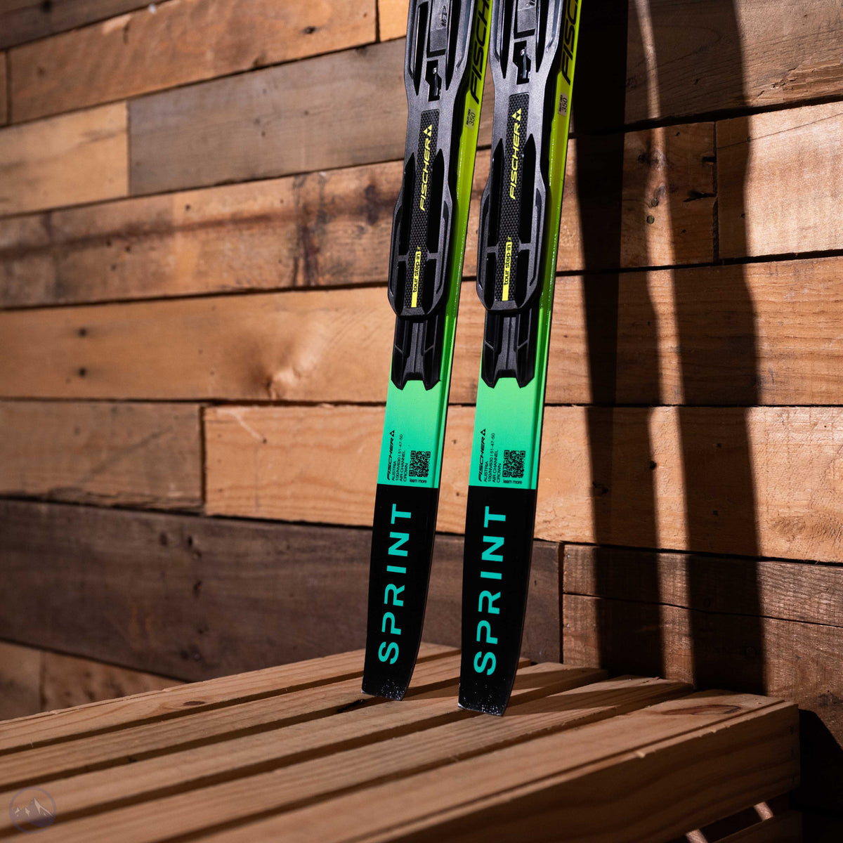 2027 Fischer Sprint Crown Jr Cross Country Skis W/ Bindings