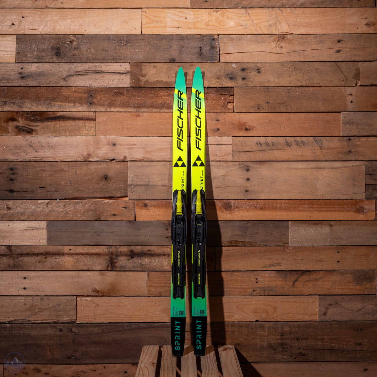 2027 Fischer Sprint Crown Jr Skis with Fischer XJ Sprint Junior Boots and Poles