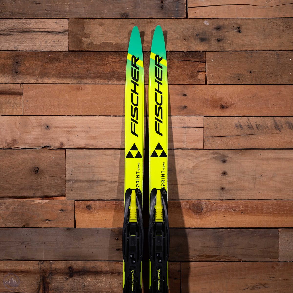 2027 Fischer Sprint Crown Jr Skis with Fischer XJ Sprint Junior Boots and Poles