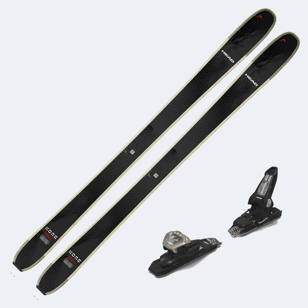 2026 Head Kore 100 Ti Skis with Marker Griffon 13D Demo Bindings