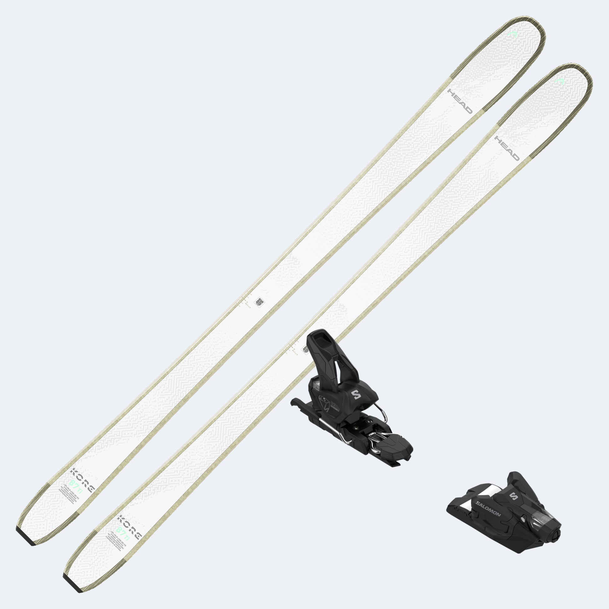 2026 Head Kore 87 Ti Women's Skis with Salomon Strive 12 Bindings