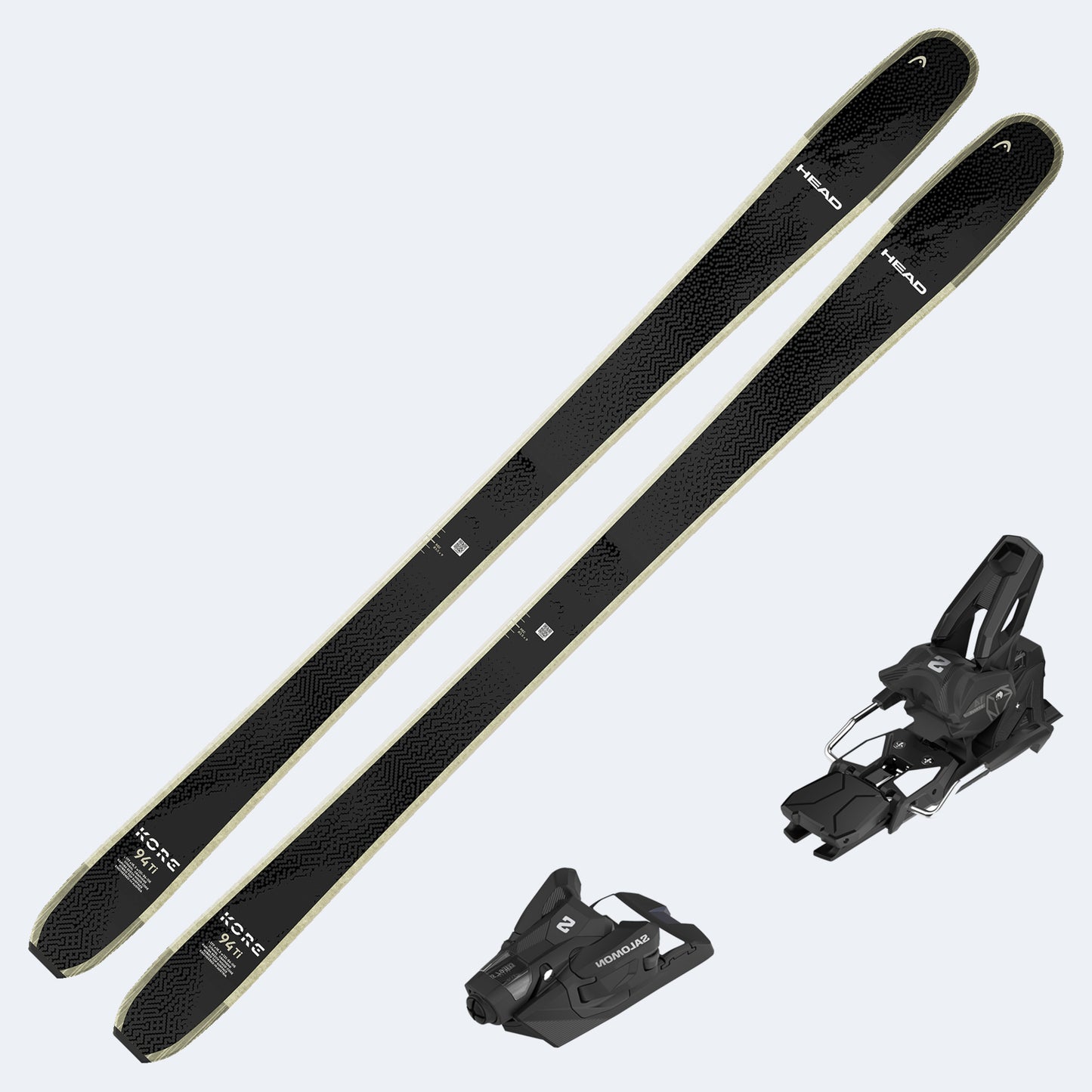 2026 Head Kore 94 Ti Skis with Salomon Strive 14 GW Bindings