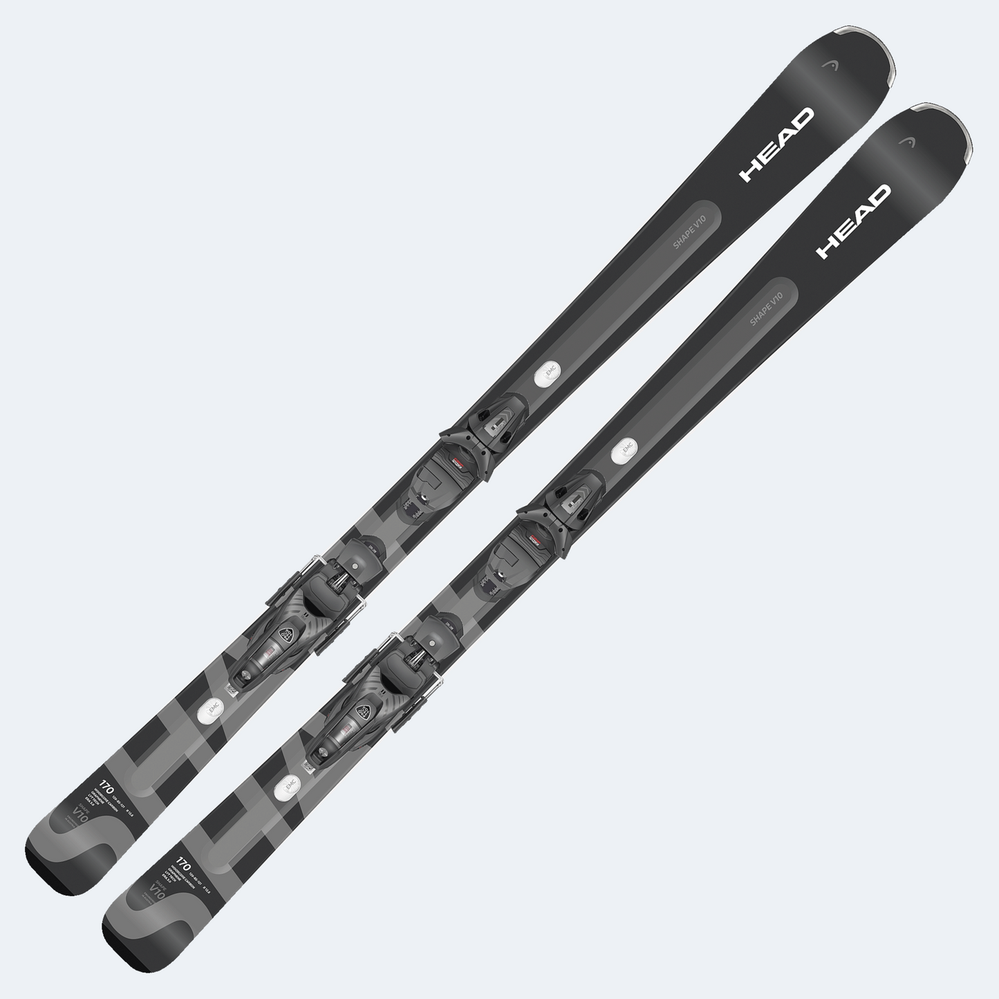 2026 Head Shape e-V10 Skis W/ PR 11 GW Bindings