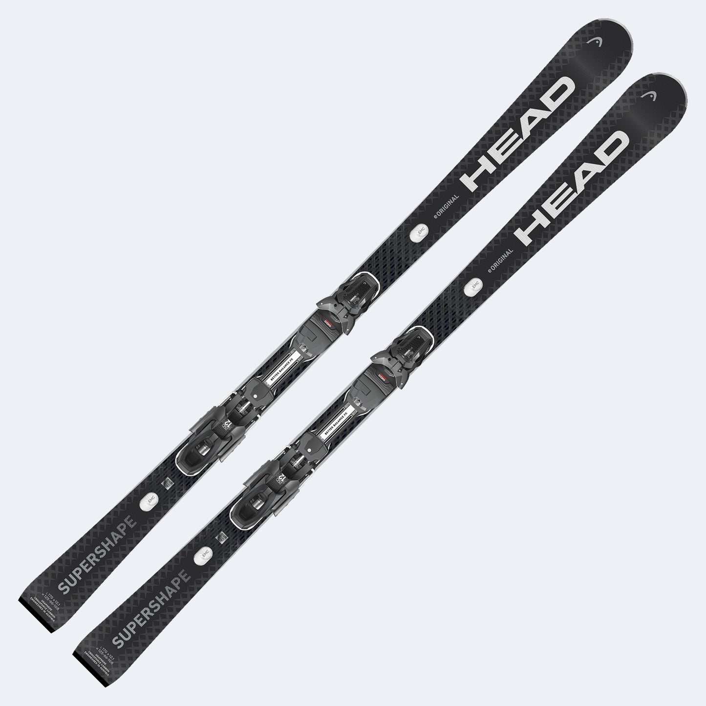 2026 Head Supershape e-Original Demo Skis W/ Pro 13 Demo Bindings