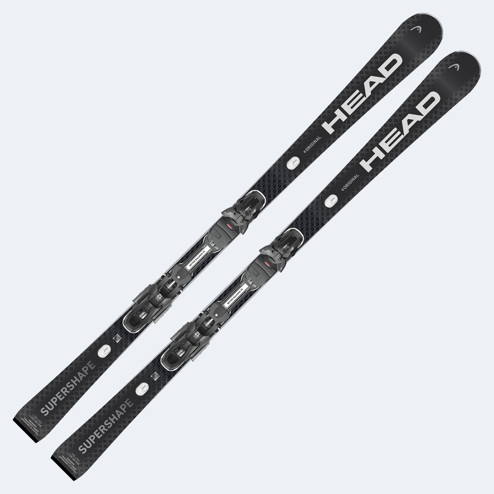 2026 Head Supershape e-Original Demo Skis W/ Pro 13 Demo Bindings