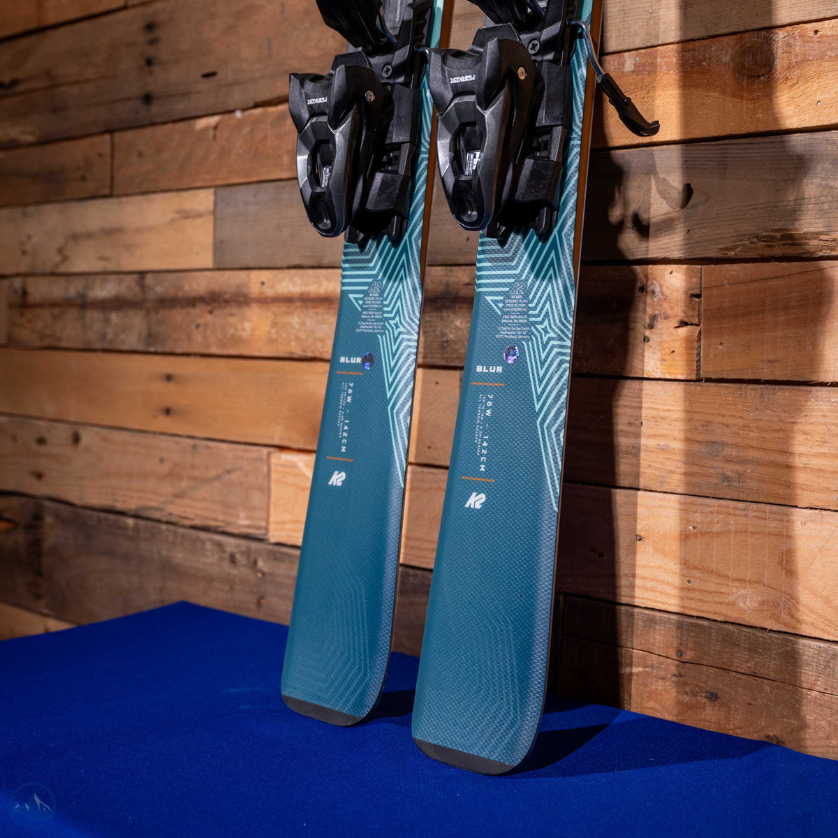2026 K2 Blur 76 Women's Skis with Dalbello Veloce 75 MV Boots and Poles