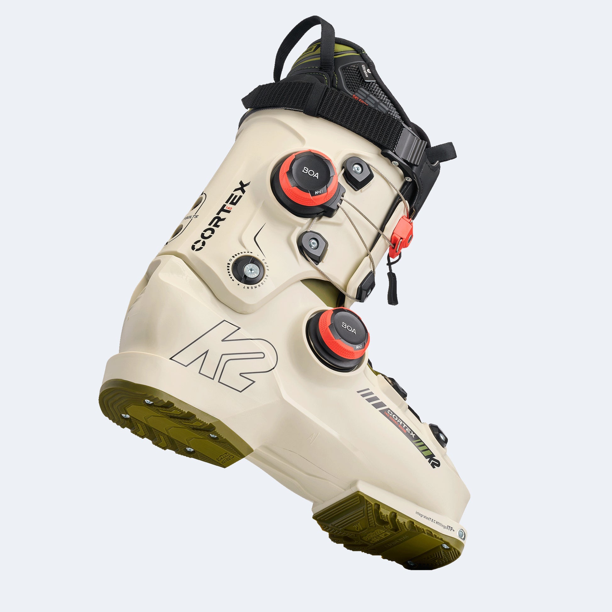 2026 K2 Cortex 140 Zonal Boa Ski Boots