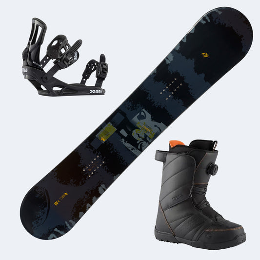 2026 K2 Courier Snowboard with Rossignol Crank Boa H4 Boots and Poles